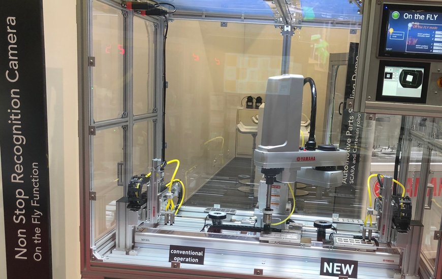 Yamaha präsentiert auf der Motek 2019 die hocheffiziente Echtzeit-Bildverarbeitung für eine schnellere Roboterautomatisierung